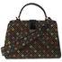 Bottega Veneta Ladies Shoulder Bag s Black/Lt Brown Bv Pizz Small Ayers Check 493690 V0EK2 1193