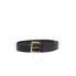 Bottega Veneta Men's Black Intrecciato Belt 271932 V465W 1000