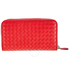 Bottega Veneta Zip Around Wallet- Red 114076 V001N RD