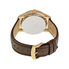 Citizen Dress Eco-Drive Black Dial Brown Leather Men's Watch BU2013-08E