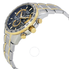Citizen Perpetual Chrono A-T Black Dial Two-tone Men's Watch AT4004-52E