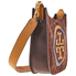 Tory Burch Ella Whipstitch Crossbody Bag- Brown 56186-234