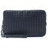 Bottega Veneta Men's Leather Pouchette Dark Blue Bv Trav Os Multifunction 391670 V4651 4013