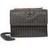 Tory Burch Fleming Convertible Leather Shoulder Bag- Black 52311-001
