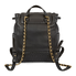 Tory Burch Fleming Leather Backpack- Black 45143-001