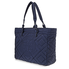Tory Burch Fleming Quilted Nylon Tote- Navy 58426-403
