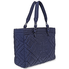 Tory Burch Fleming Quilted Nylon Tote- Navy 58426-403