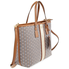 Tory Burch Gemini Link Canvas Small Tote- Light Umber Gemini Link 53304-905