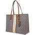 Tory Burch Gemini Link Canvas Tote- Umber Gemini Link 53303-905