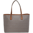 Tory Burch Gemini Link Canvas Tote- Umber Gemini Link 53303-905
