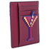 Tory Burch Martini Applique Square Card Case - Imperial Garnet 42846-609