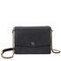 Tory Burch Robinson Convertible Shoulder Bag- Black / Royal Navy 46333-018
