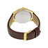 Citizen Men's Straps Eco-Drive Ivory White Dial Watch AW1232-04A
