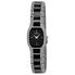 Citizen Normandie Black Dial Stainless Steel Crystal Ladies Watch EW9780-57E