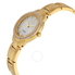 Citizen Silhouette Crystal Champagne Dial Gold Stainless Steel Quartz Ladies Watch EX1362-54P