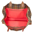 Tory Burch Ella Plaid Tote- Green Shetland Wool 58393-311