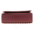 Tory Burch Fleming Velvet Small Convertible Shoulder Bag- Claret 56277-639