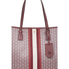 Tory Burch Gemini Link Canvas Tote- Burgundy Gemini Link 53303-989