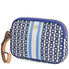 Tory Burch Gemini Link Canvas Wristlet- Bondi Blue 55312-453