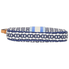 Tory Burch Gemini Link Canvas Wristlet- Bondi Blue 55312-453