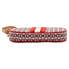 Tory Burch Gemini Link Canvas Wristlet- Liberty Red 55312-939