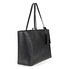 Tory Burch McGraw Leather Tote - Black / Royal Navy 42200-018