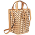 Tory Burch Miller Leather Chainmail Bucket Bag 56241-291