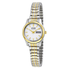 Citizen Eco-Drive Expansion White Dial Two-tone Ladies Watch EW3154-90A