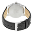 Citizen Eco-Drive Silver Dial Black Leather Men's Watch AW1236-03A