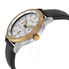 Citizen Dress Eco-Drive Silver Dial Black Leather Men's Watch BU2016-00A