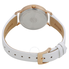 Citizen Chandler White Dial White Leather Ladies Watch EM0573-02A