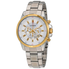 Citizen White Dial Men's Two-Tone Chronograph Watch AN8084-59A