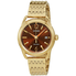 Citizen Eco Drive Bronze Dial Ladies Watch FE6083-56X