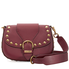 Marc Jacobs Studded Navigator Shoulder Bag- Cabernet Red M0012153-619