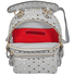 Valentino Ladies Leather Rockstud Spike Gray Spike Mini Backpack B0B63 NAP PR6