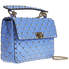 Valentino Medium Rockstud Spike Shoulder Bag- Angel Blue RW2B0122NAP-GY7