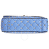 Valentino Medium Rockstud Spike Shoulder Bag- Angel Blue RW2B0122NAP-GY7