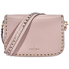 Valentino Rockstud Grainy Calfskin Crossbody Bag- Poudre RW2B0C25VSL P45