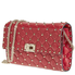 Valentino Rockstud Spike Crossbody Bag- Red RW2B0137NAP 0RO