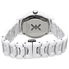 Ebel X-1 Silver Dial White Ceramic and Steel Ladies Watch 1216129