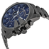 Diesel Open Box - Diesel  Mega Chief Chronograph Blue Dial Men's Watch DZ4329 DZ4329