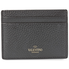 Valentino Ladies Card Case Rockstud Black Rockstud Cardholder P0486 VSH 0NO
