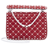 Valentino Rockstud Spike Medium Shoulder Bag- Red B0122RVH 0RO