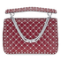 Valentino Rockstud Spike Shoulder Bag- Red B0121RVH 0RO