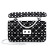 Valentino Rockstud Spike Small Shoulder Bag- Black B0123RVH 0NO