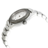 Ebel X-1 Diamond Silver Dial White Ceramic Ladies Watch 1216130