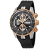 Edox Grand Ocean Chronograph Automatic Black Dial Men's Watch 01123 357RCA NBUR