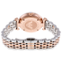 Emporio Armani Armani White Crystal Pave Dial Two-tone Ladies Watch AR1926