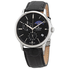 Edox Les Bemonts Black Dial Men's Chronograph Moonphase Watch 01651 3 NIN 01651 3 NIN