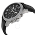 Fossil Grant Black Dial Black Leather Men's Watch FS4812IE